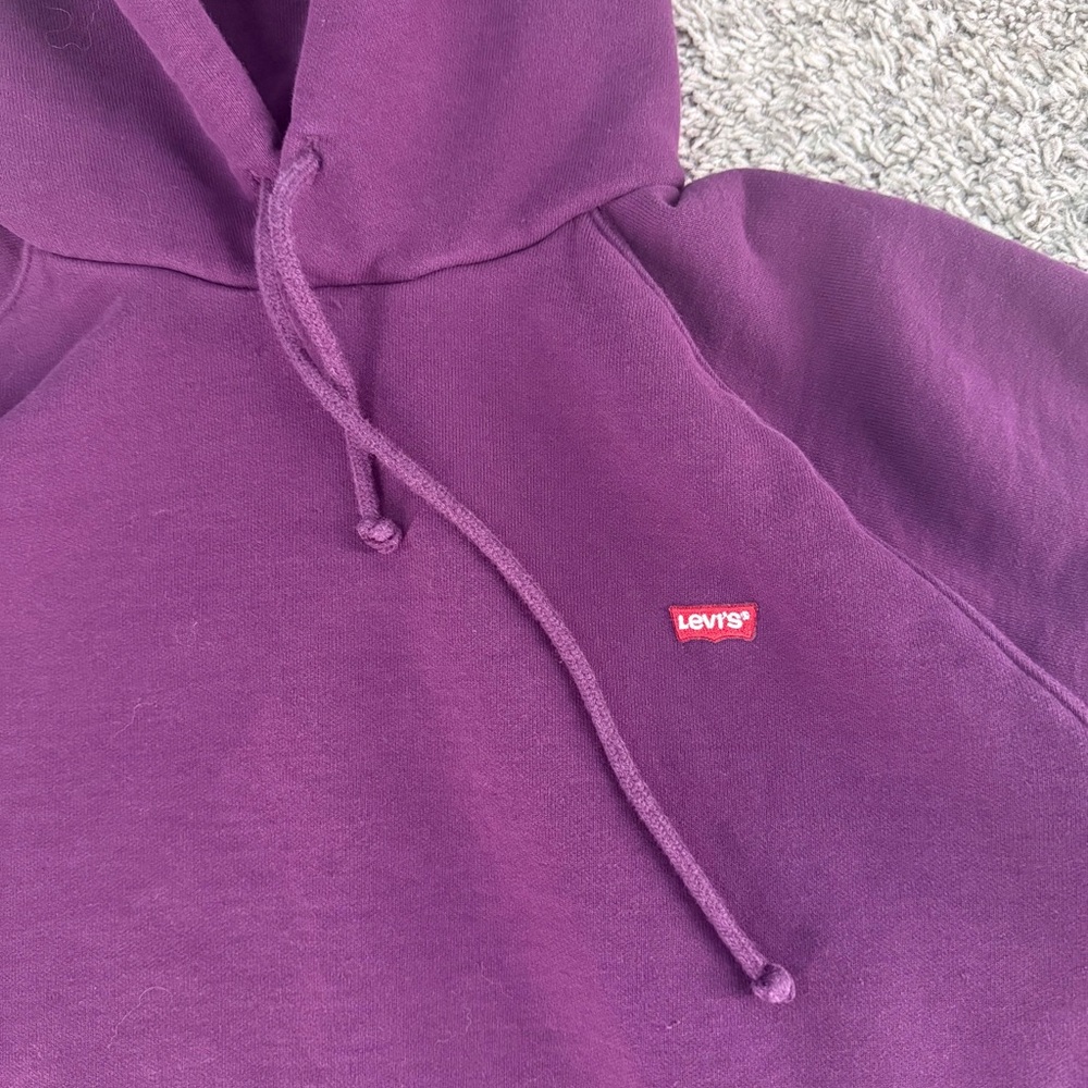 Women’s Levi’s purple hoodie size large - Picture 2 of 5